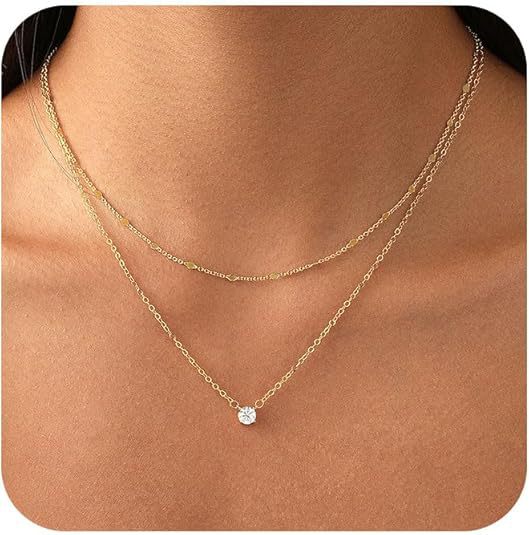 Stacked Copper Necklace