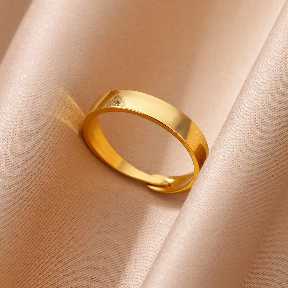 Simple Stainless Steel Ring