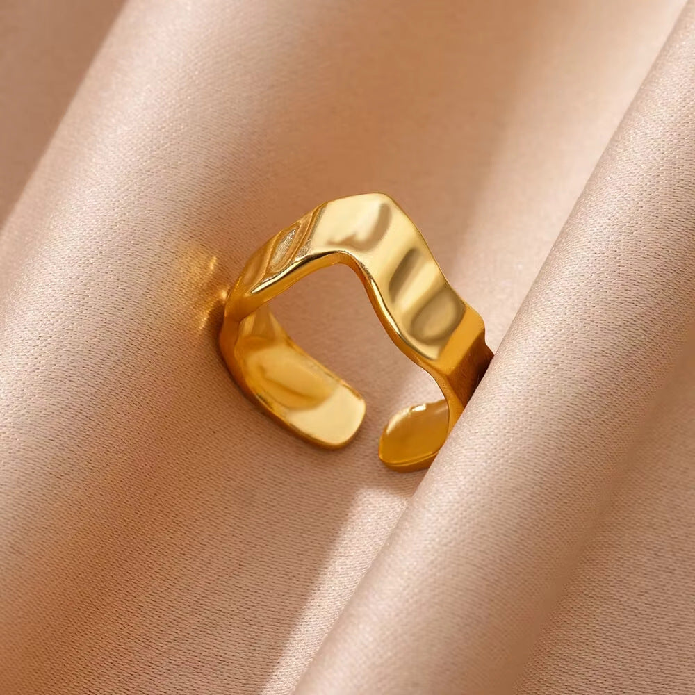 Simple Stainless Steel Ring