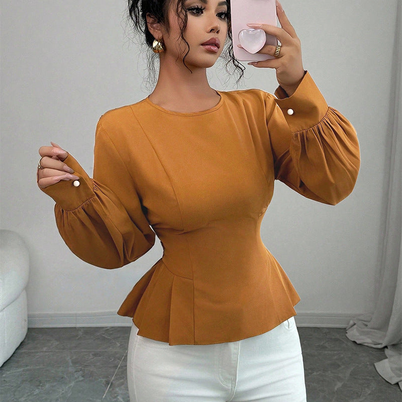 Stretch Pullover Blouse