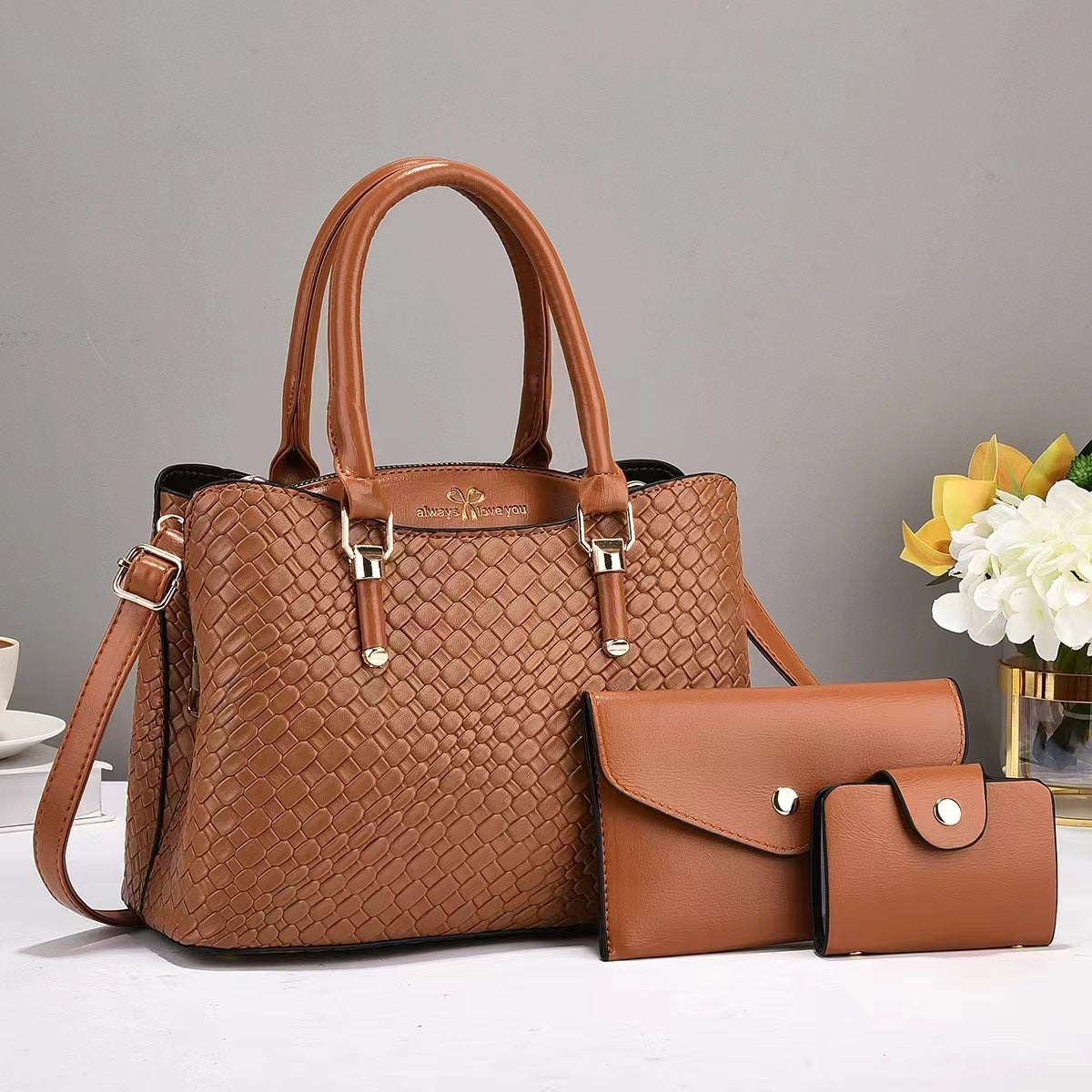Woven Texture HandBags