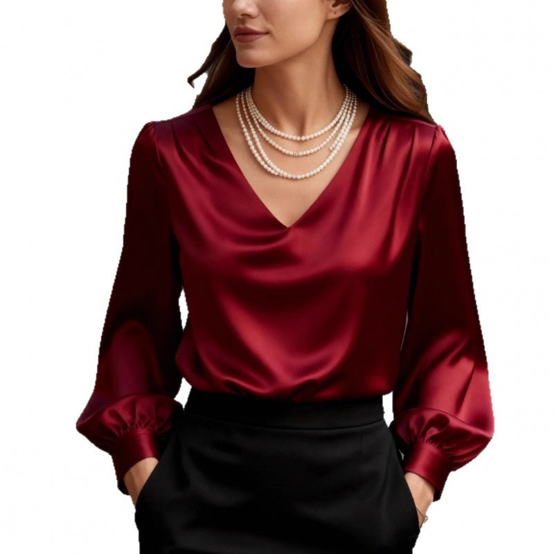Bubble Sleeve Blouse