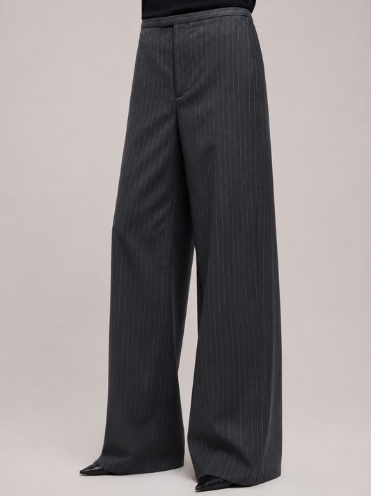 Classic Charcoal Trousers