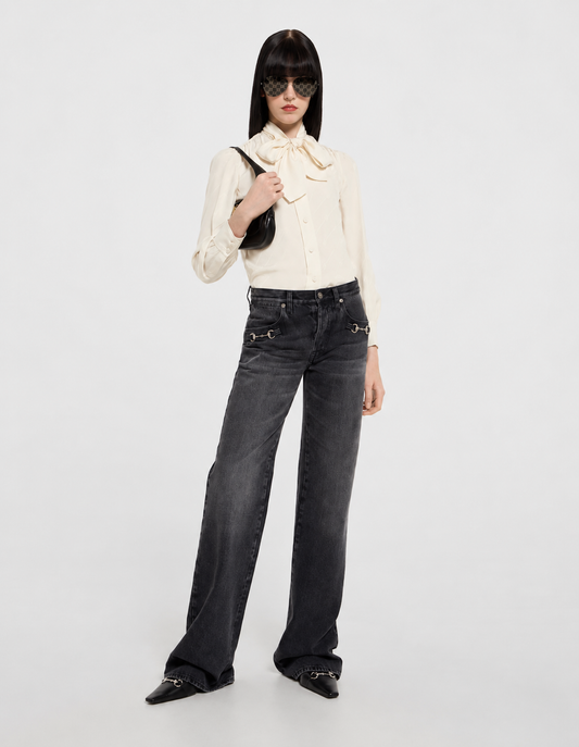 Long Sleeve White Blouse