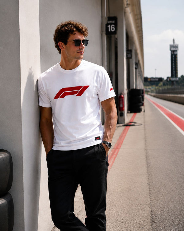 Formula 1 White Shirt