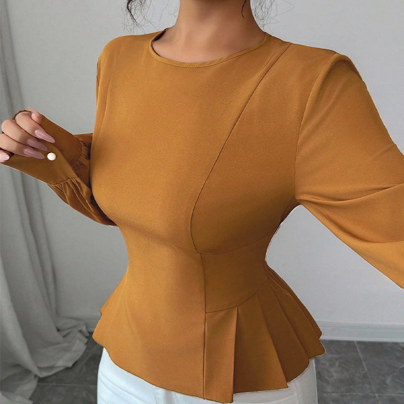 Stretch Pullover Blouse