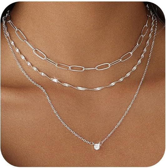 Stacked Copper Necklace